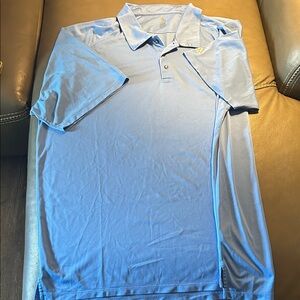 Adidas Men's Blue Polo Shirt, 3XL